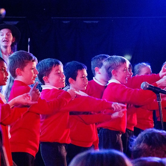 Year 3 Perform at Seaton Tramway